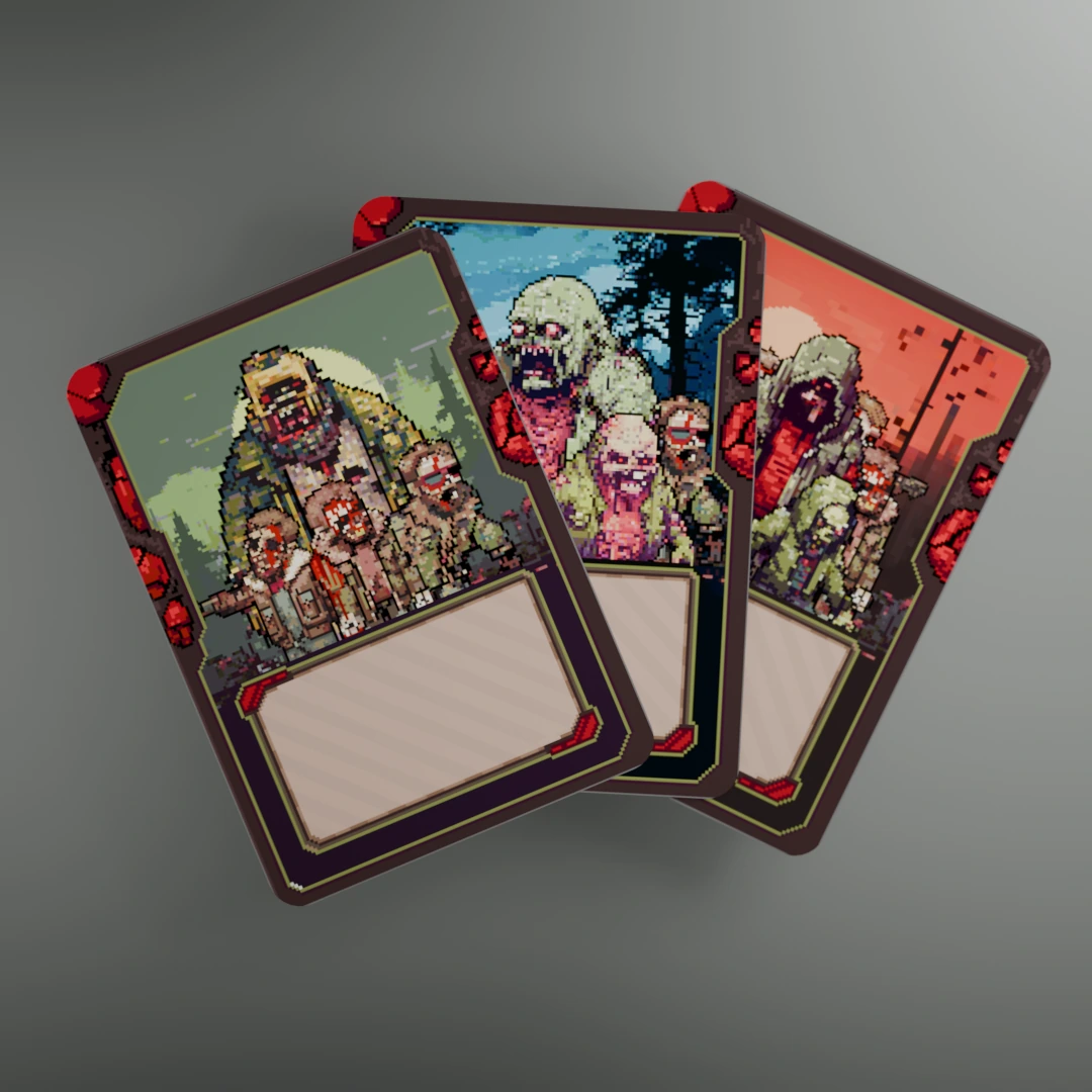 Border design and early zombie drafts